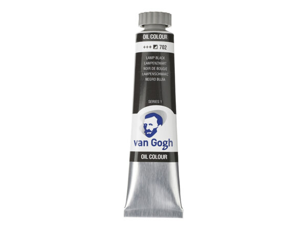 Van Gogh Olje 20ml - 702 Lamp black