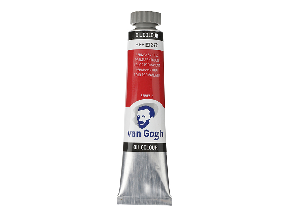 Van Gogh Olje 20ml - 372 Permanent red - Bilde 2