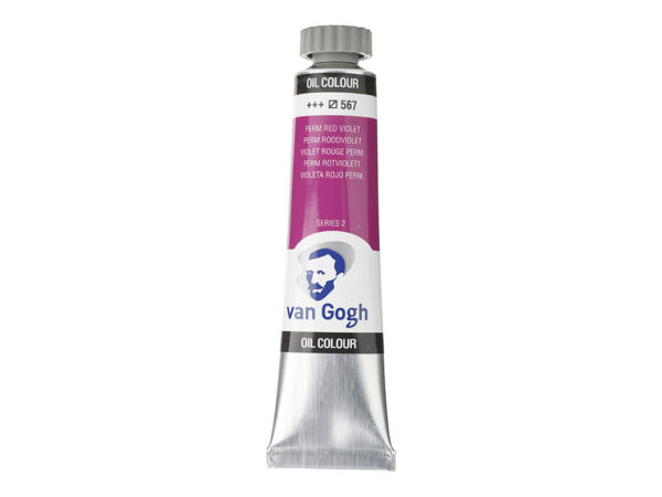Van Gogh Olje 20ml - 567 Permanent red violet