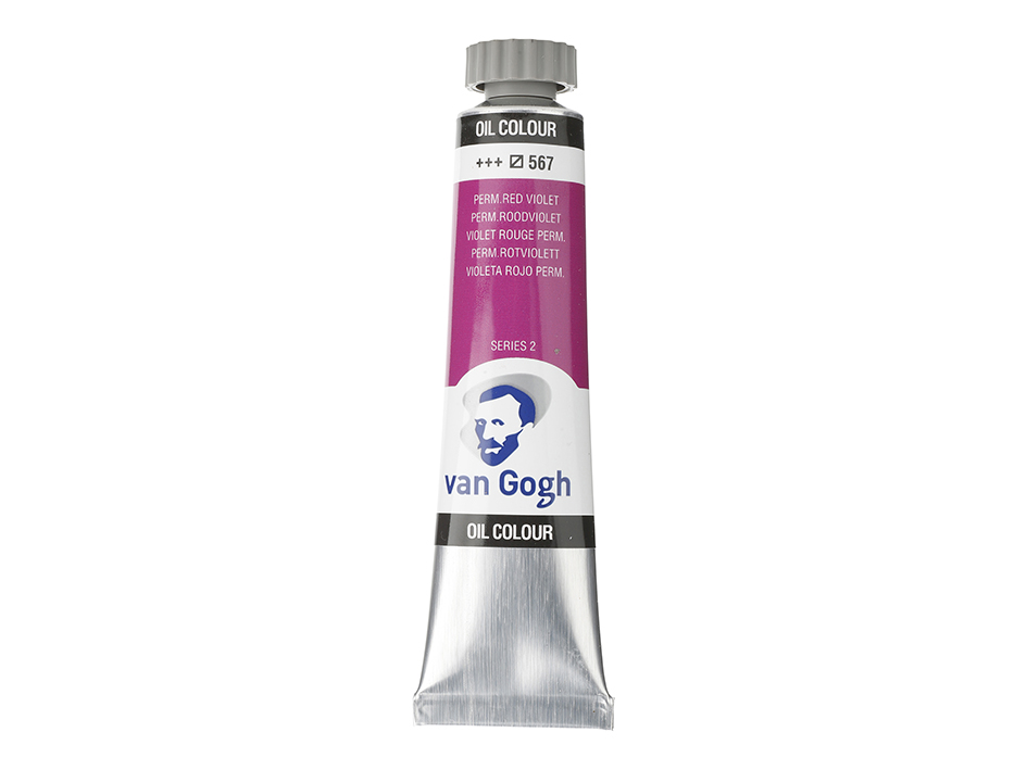 Van Gogh Olje 20ml - 567 Permanent red violet - Bilde 2
