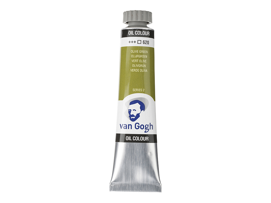 Van Gogh Olje 20ml - 620 Olive green - Bilde 2