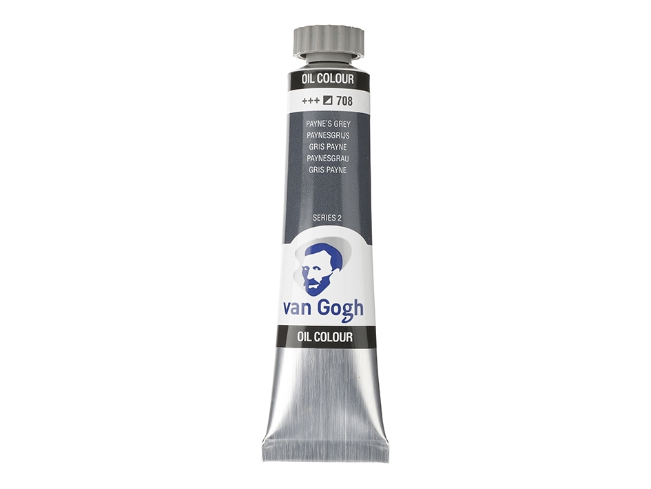 Van Gogh Olje 20ml - 708 Paynes grey - Bilde 1