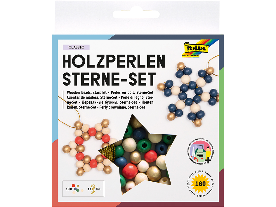 Folia Sett Treperler Stjerne – Classic - Bilde 1