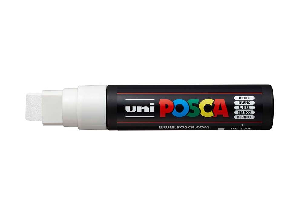 Uni POSCA PC-17K  Extra Broad 15mm  1 White - Bilde 1