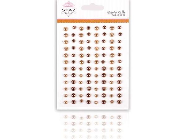 Staz Halvperler m/lim – Kaffe