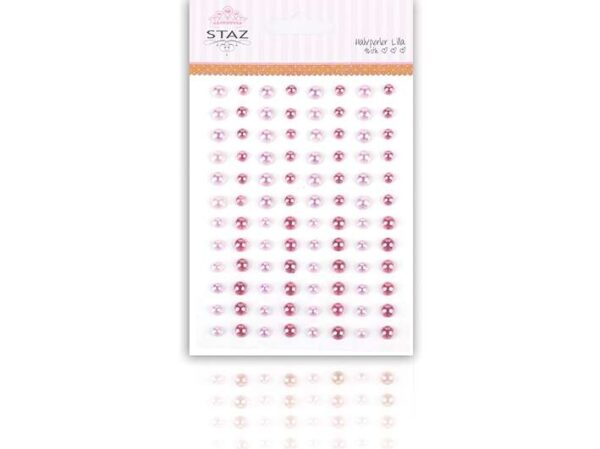 Staz Halvperler m/lim – Lilla