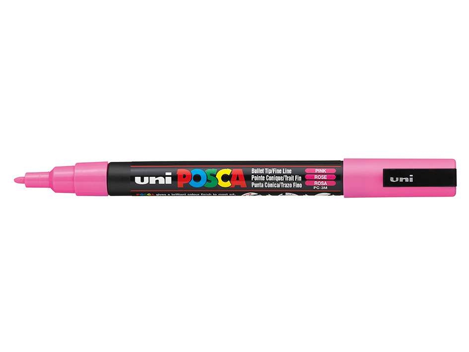 Uni POSCA PC-3M  Fine 0,9-1,3mm  13 Pink - Bilde 1