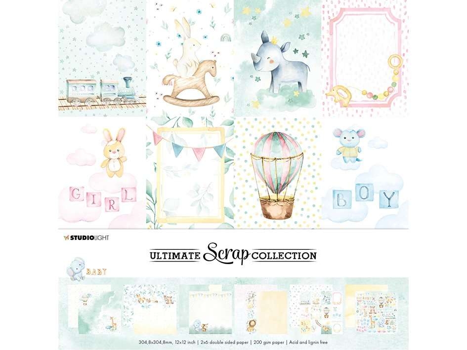 Studio Light  Set 12×12″ – Baby - Bilde 1