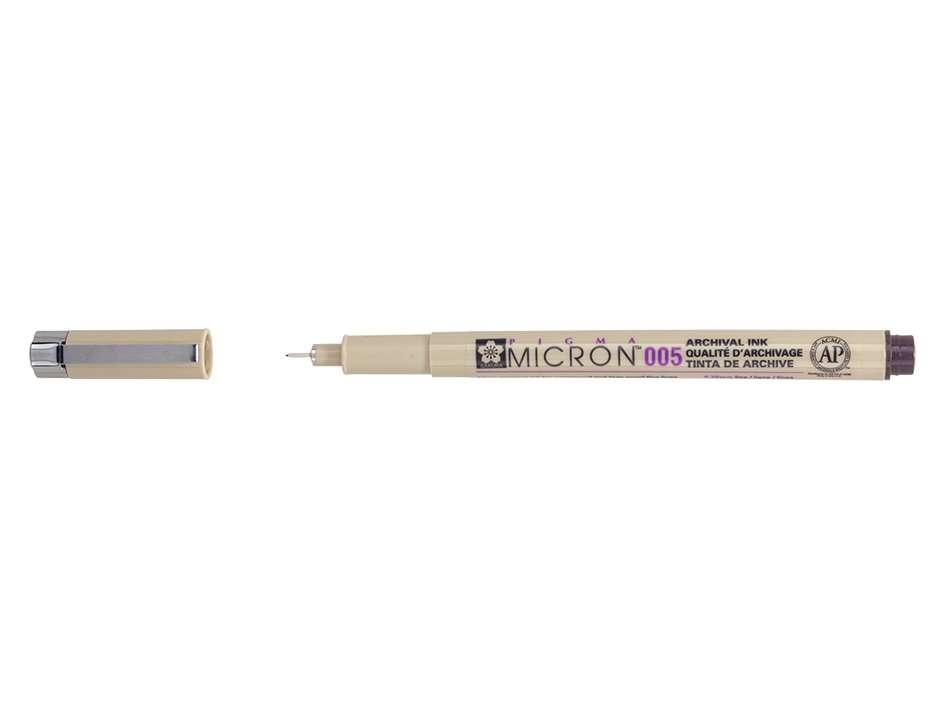 Sakura Pigma Micron 005 – 0,20mm – 117 Sepia (mørk brun) - Bilde 1
