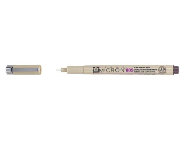 Sakura Pigma Micron 005 – 0,20mm – 12 Brun (lys brun)