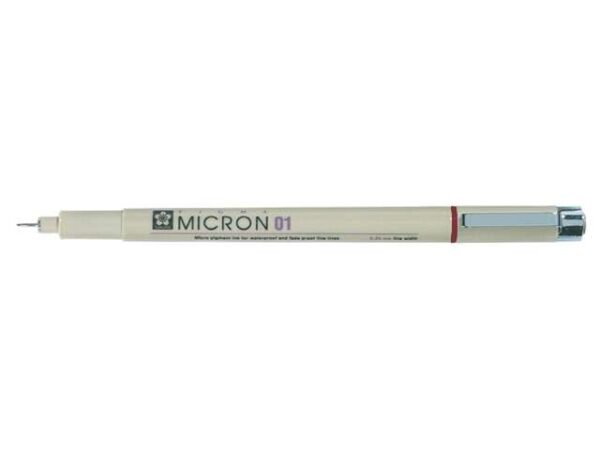 3686.jpg Sakura Pigma Micron 01 – 0,25mm – 12 Brun (lys brun)