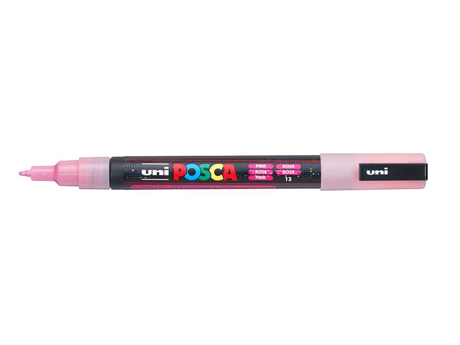 Uni POSCA PC-3M  Fine 0,9-1,3mm  13 Sparkling Pink - Bilde 1