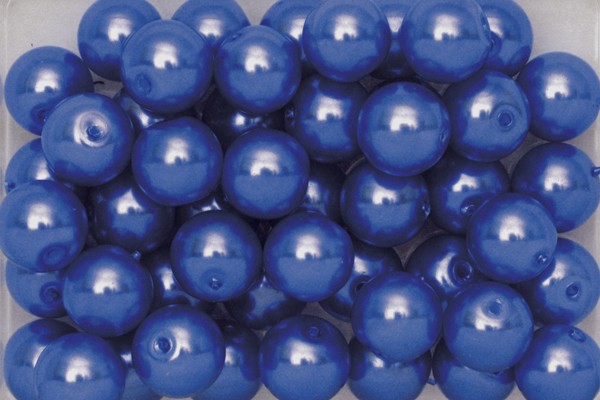 Romerperler 4mm Blålilla 11gr.