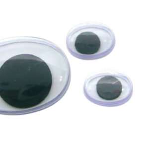 Øyne oval 11x15mm – 22stk - Bilde 2