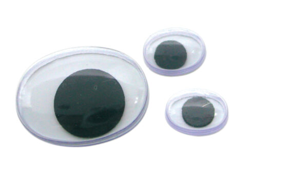 Øyne oval 11x15mm – 22stk