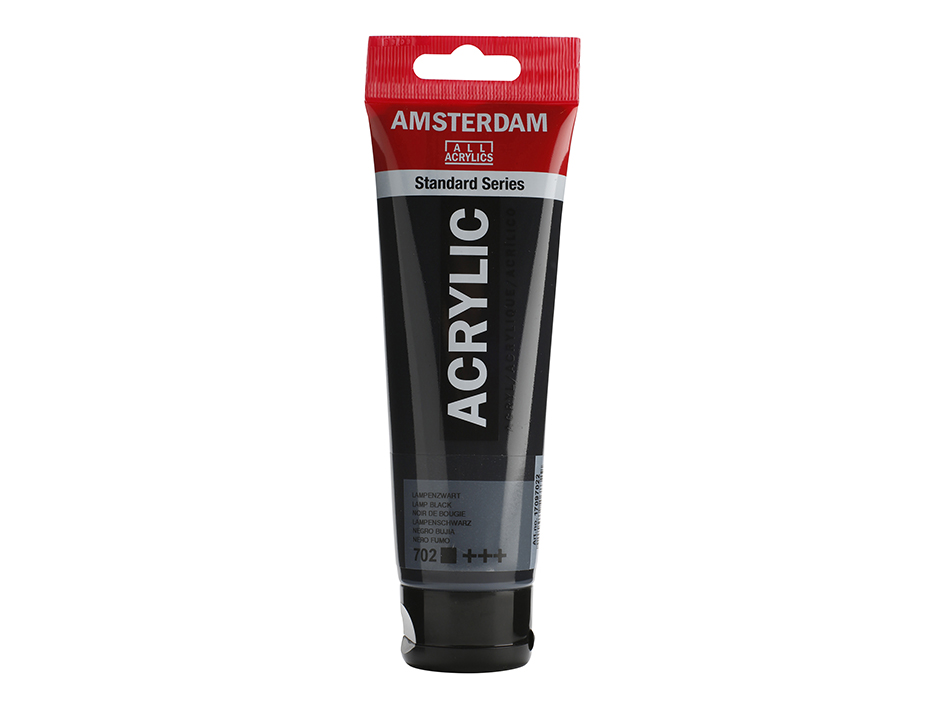 Amsterdam Standard 120ml – 702 Lamp black - Bilde 1