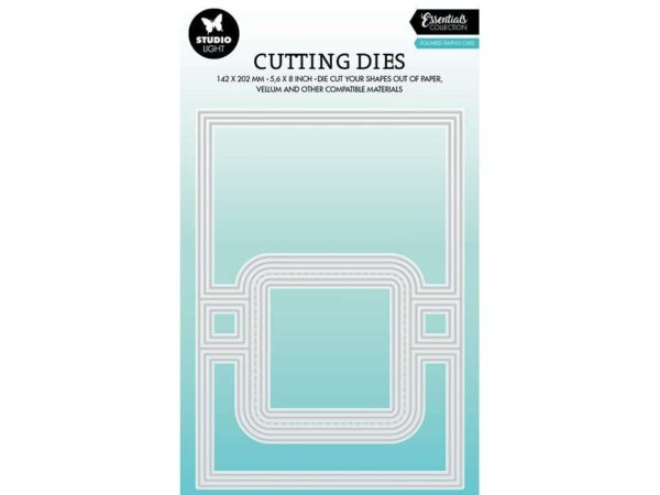 Studio Light Die – Squared Swing Card 384