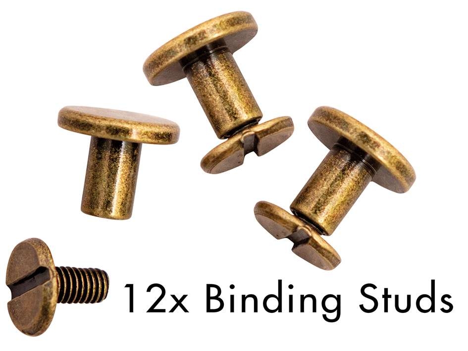 Studio Light Planner Essentials Binding studs – Old Gold - Bilde 1
