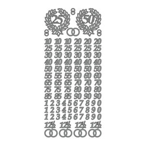 Peel-off  Tall Jubileum sølv - Bilde 1