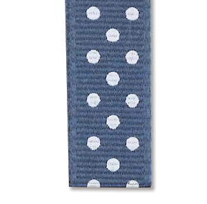 Prikkete bånd 10mm – 30 Gråblå – 10m - Bilde 1