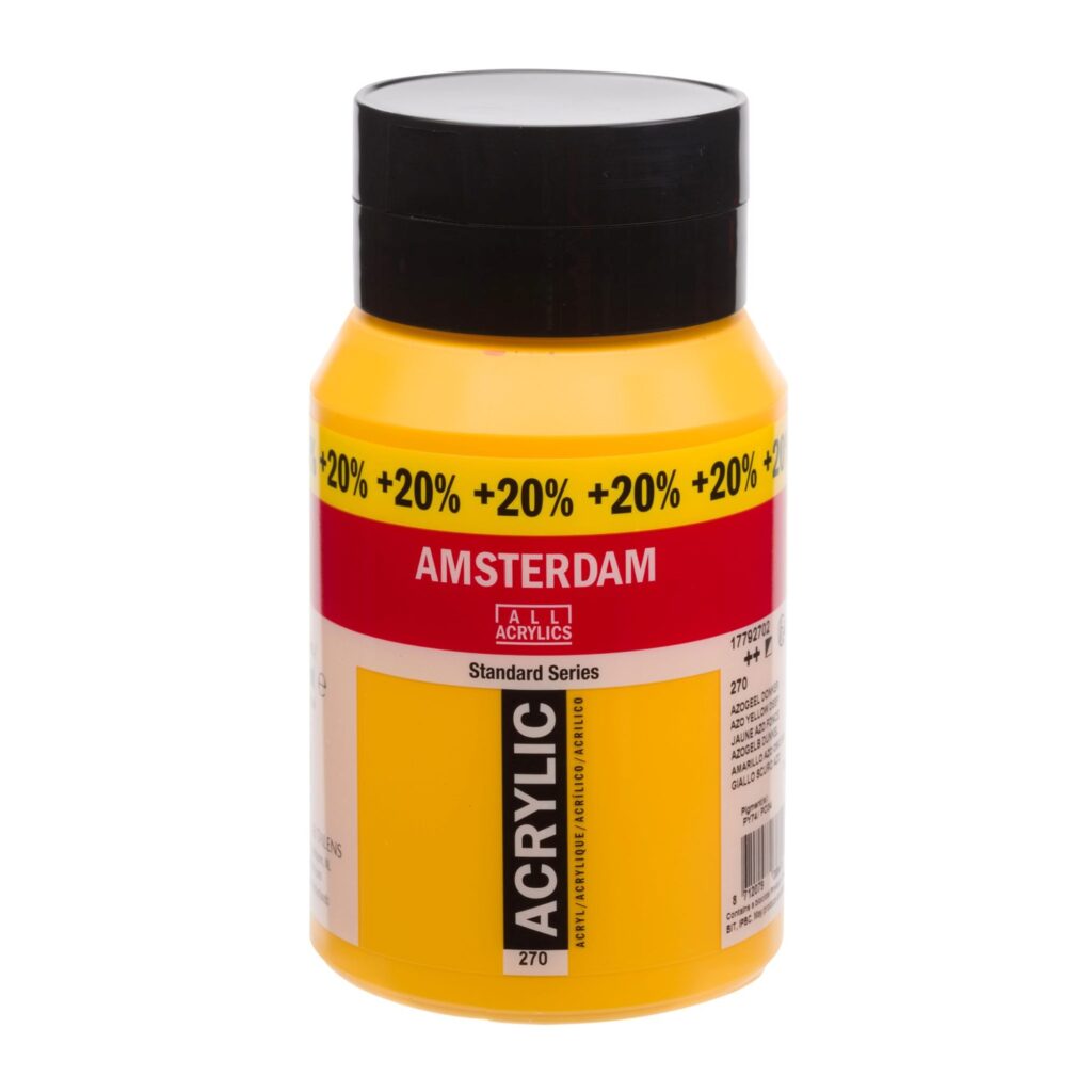 Amsterdam Standard 500ml + 20% 270 Azo Yellow deep