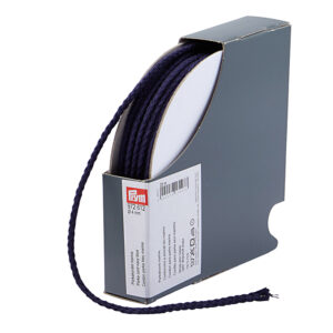 Prym Anorakksnor 4mm – Marineblå - Bilde 1