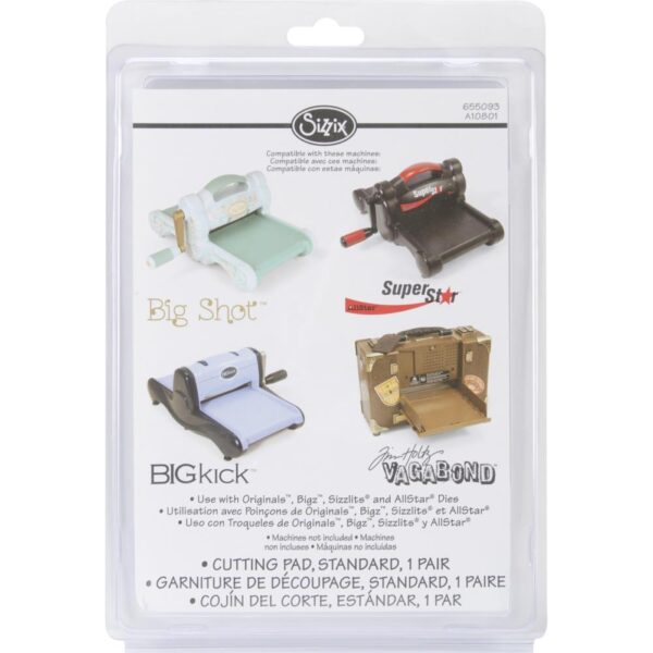 10588.jpg Sizzix Standard Kutteplater 1 Par