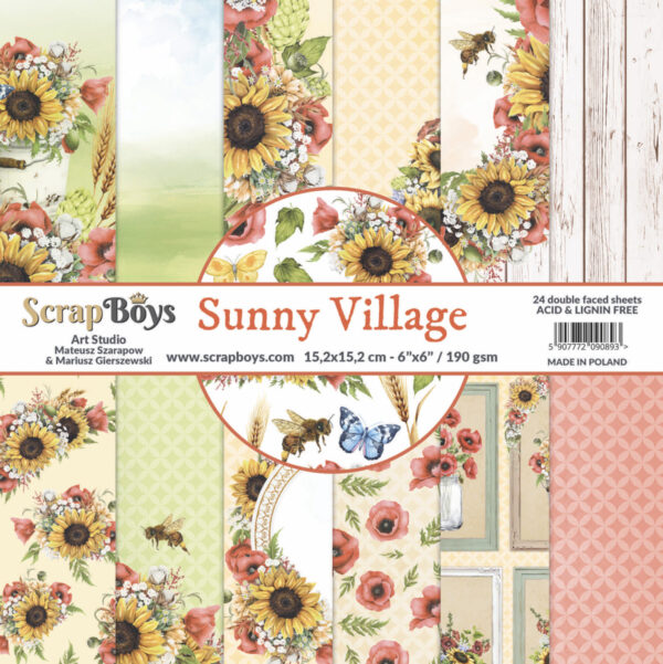 ScrapBoys Sunny Village 09 6x6 Blokk