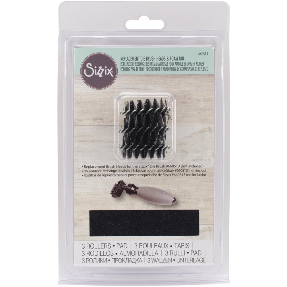 Replacement for die brush & foampad - Bilde 1