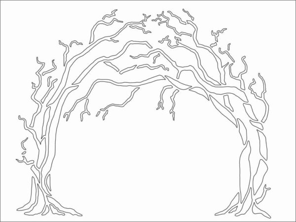 10748.jpg Card-io Tree Arch - 6" x 8" Majemask Stensil