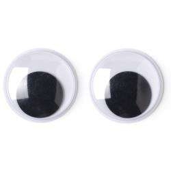 10763.jpg Cousin DIY Paste-On Wiggle Eyes 30mm 2/Pkg Sort