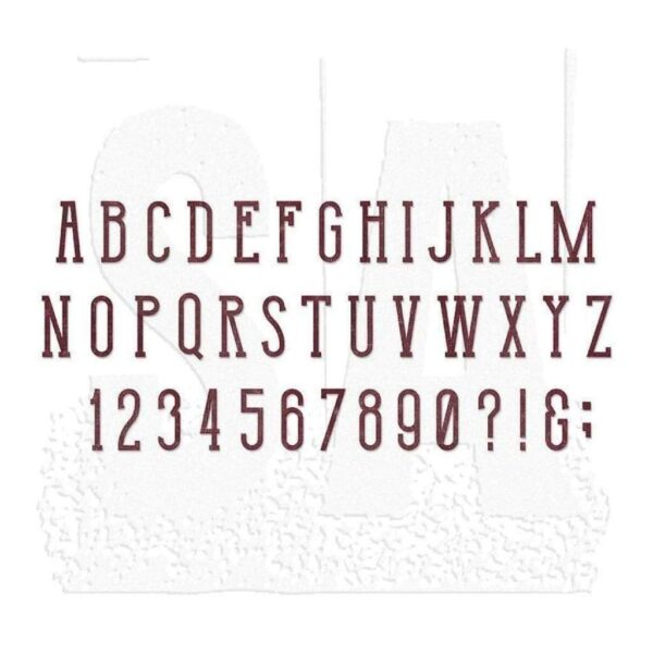 10776.jpg Sizzix Bigz XL Dies - Broadway Alphabet