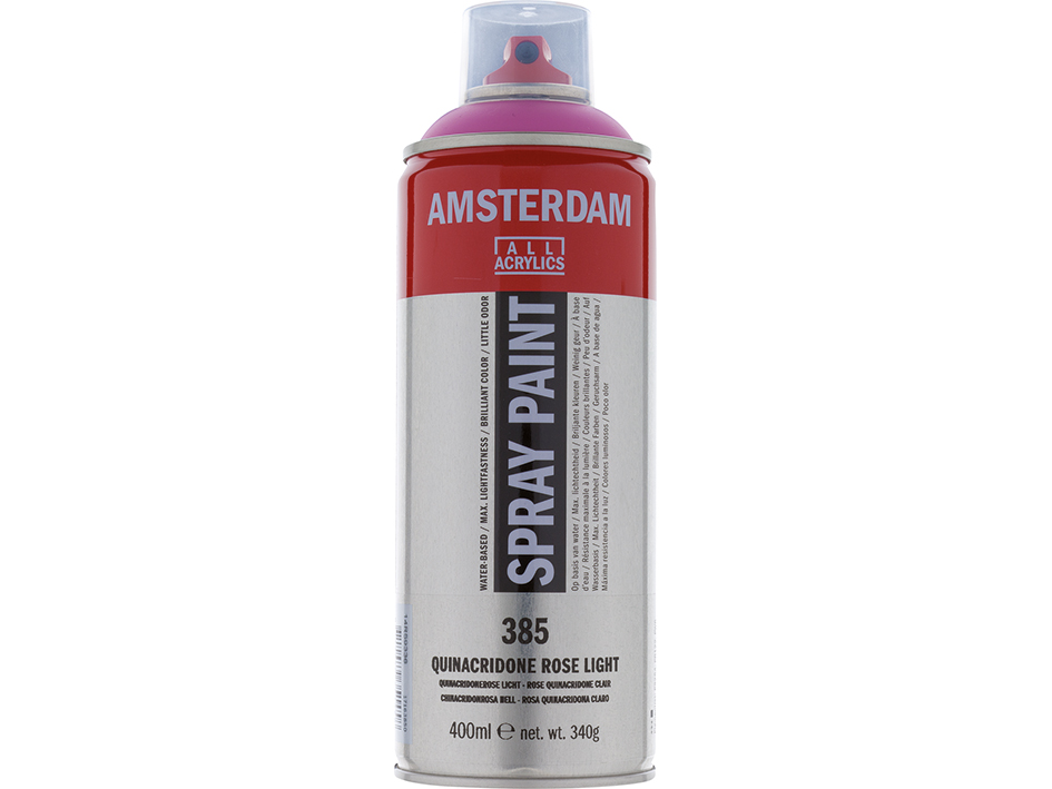 Amsterdam Spray – 385 Quinacridone rose light - Bilde 1