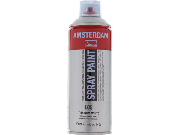 Amsterdam Spray –  105 Titanium white 400ml