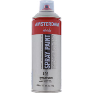 Amsterdam Spray –  105 Titanium white 400ml - Bilde 2