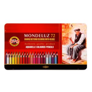 Koh-i-Noor Mondeluz Akvarellblyant 72stk - Bilde 1