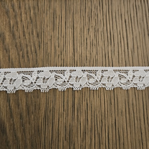 10921.jpg Elastisk Blonde Hvit 20mm