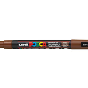 Uni POSCA PC-3M – Fine 0,9-1,3mm – 21 Brown - Bilde 2