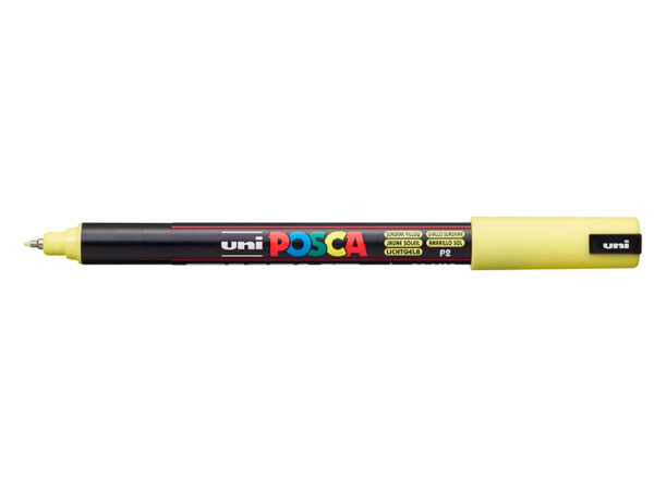 10943-1.jpg Uni POSCA PC-1MR – Ultra-Fine 0,7mm – P2 Sunshine Yellow