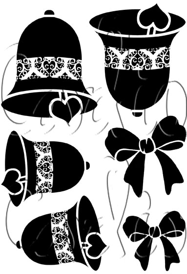 Card-io Bells and Bows A7