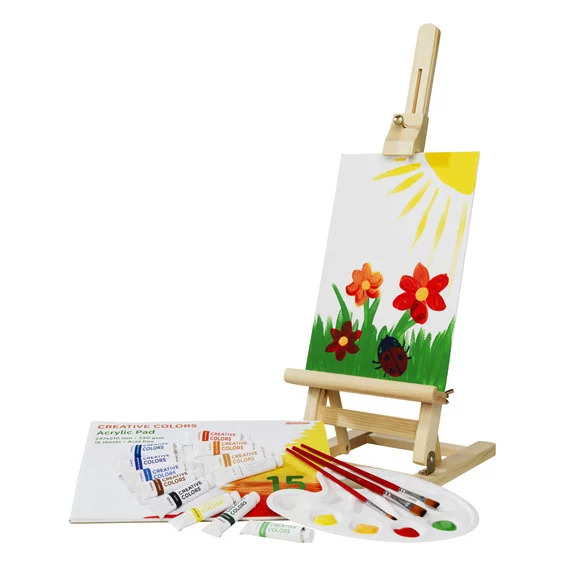 10980.jpg Staffeli & malerkit til barn