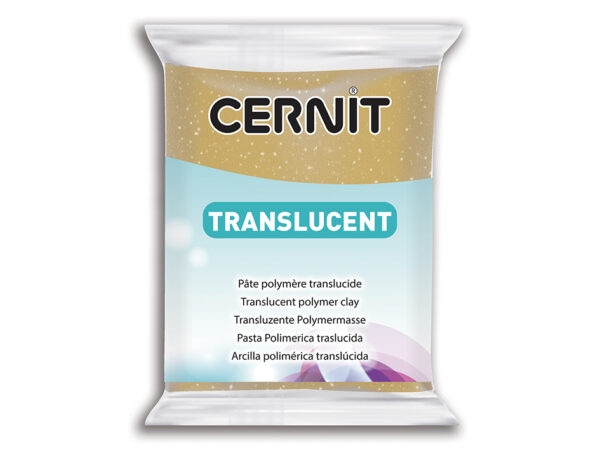 11042-1.jpg Cernit Translucent 56g – 050 Gull glitter