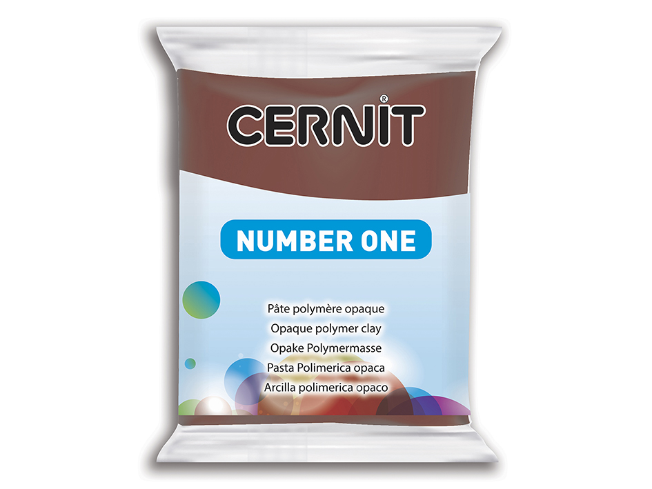 Cernit Number One 56g – 800 Brun - Bilde 1