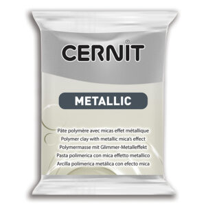 Cernit Metallic 56g – 080 Sølv - Bilde 2