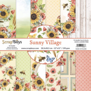 ScrapBoys Sunny Village 08 12x12 Blokk - Bilde 1