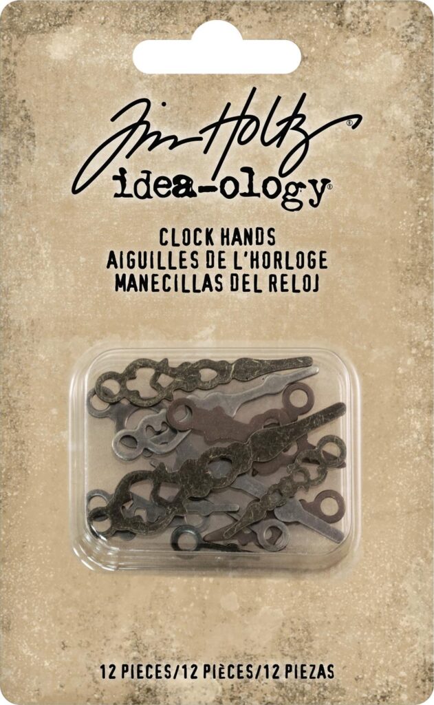 Tim Hooltz Ideaology Metal Clock Hands 12/Pkg