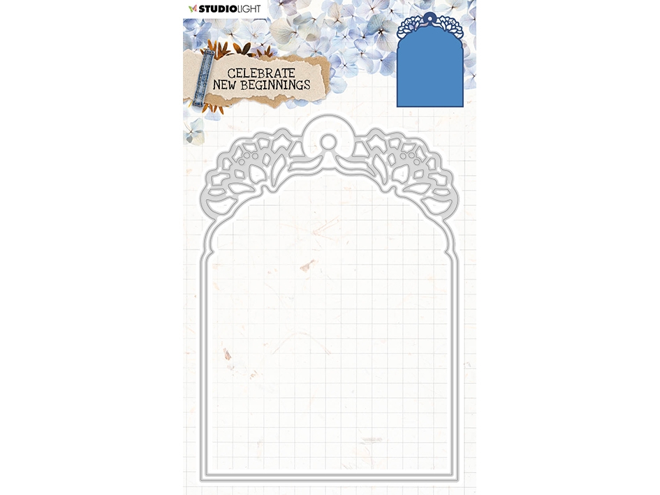 Studio Light Die – Cardshape Celebrate new beginnings 379 - Bilde 1