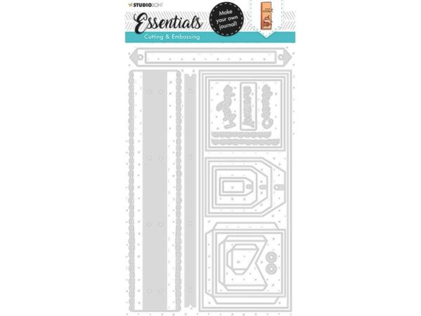 Studio Light Essentials Die – Slimline journal