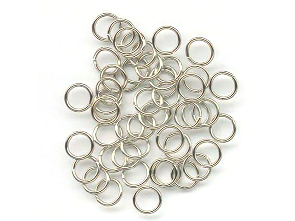 Øsken – 6mm 50stk – Sølvfarget - Bilde 1