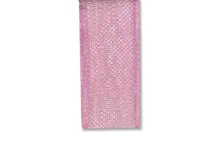 11228.jpg Organza bånd 10mm – 03 Lys rosa – 10m